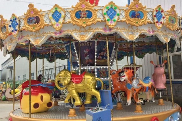 luxury animal roundabout ride for amusement park